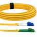Elfcam - 1m Glasvezelkabel OS2 LC/APC naar LC/UPC Singlemode Duplex 9/125um LSZH