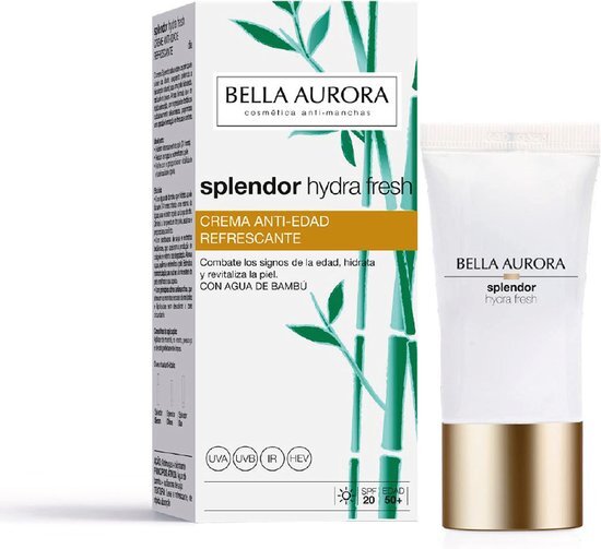 Bella Aurora Splendor Hydra Fresh Refreshing Anti-aging Cream Spf20 50 Ml