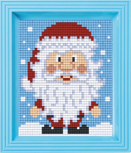 PIXELHOBBY Pixel Geschenkverpakking Grappige Kerstman