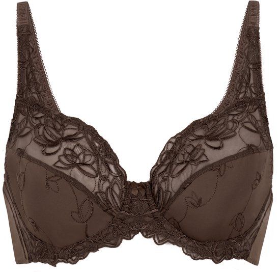 Hunkemöller Diva - Bruin - Niet-voorgevormde beugel bh - G75