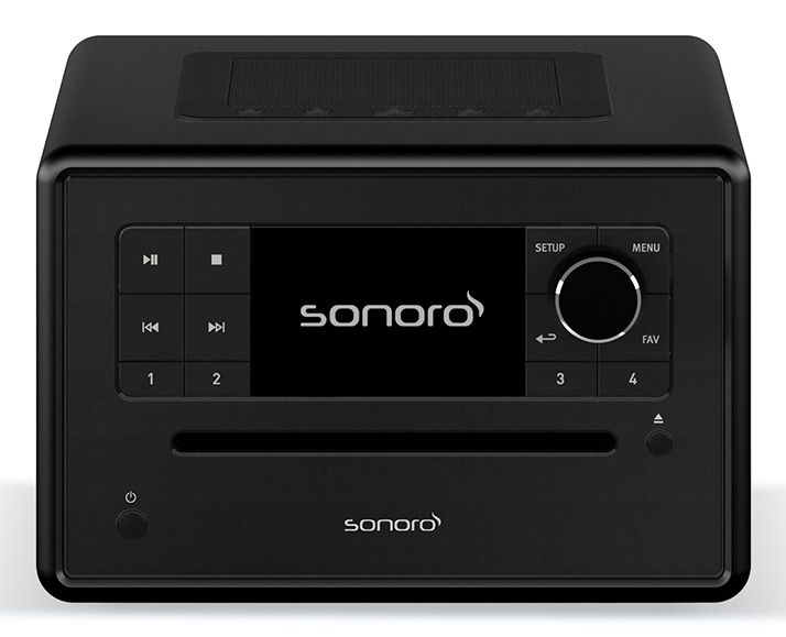 Sonoro Radio Elite X - Zwart