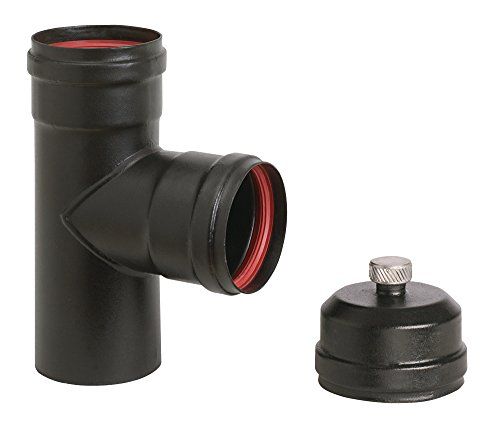 ALA2MM aeternum PELLET Y40300150307 rookkanaal van porselein, zwart