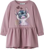 NAME IT NMFANSA STITCH SWE DRESS BRU WDI Robe Fille - Taille 116