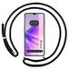 Tumundosmartphone Transparante beschermhoes voor OPPO A78 5G met zwart koord