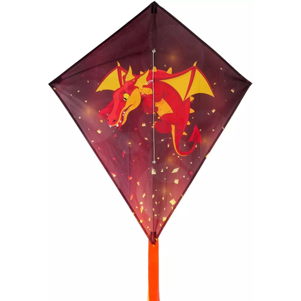 Dragonfly Diamantvlieger - Draak - Rood/Zwart - Zwart, Rood