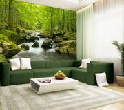 Homedecoration Fotobehang 7 Banen, Zachte water stroom Art. 18060