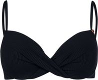 Brunotti Stefana-Rib Bikini Top Dames Zwart