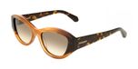 Ferragamo SF2104S Honey horn/dark tortoise 55/18/145 Vrouwen Zonnebrillen