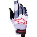 Alpinestars Radar Camo, gants, Gris/Mauve Clair/Rouge/Noir, XXL