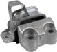 METZGER Support moteur, combinaison caoutchouc-métal, gauche inférieur, pour FIAT DOBLO fourgon/break (263), numéro d'article 8053970