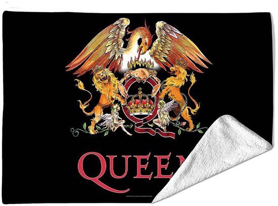 Queen Crest Unisex Dekens - meerkleurig - Eenpersoons