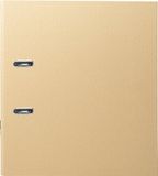 Exacompta 10x Ordner Prem'Touch OfficeByMe rug 80mm - Beige - 53602E
