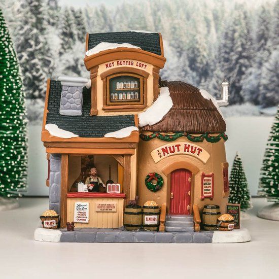 Lemax - The Nut Hut - Caddington Village Collection 2024 - Kunststof - 18.30 cm
