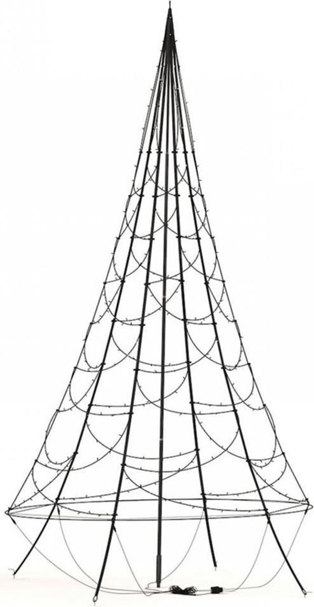 Fairybell LED Kerstboom - 300 cm - 480 LEDs