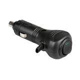 Int Auto 1236298 stopcontacten, zwart
