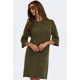 ONLY Green Knitted Dress