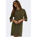 ONLY Green Knitted Dress