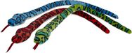 Ravensden Pluche Knuffel Dieren Slang - Camouflage Blauw - 100 cm