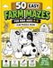 50 Easy Farm Mazes for Kids Ages 4–6: Fun Animal Puzzle Book with Big Simple Mazes, Cute Farm Animals, and Solutions – Perfect Preschool Activity for Learning and Screen-Free Play