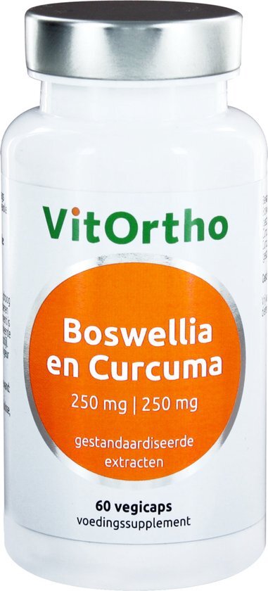 VitOrtho Boswellia 250 mg en Curcuma 250 mg