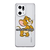 ERT GROUP mobiel telefoonhoesje voor Oppo FIND X5 PRO origineel en officieel erkend Tom & Jerry patroon 012