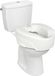 Rehausse WC Clip-Up 10 cm - Sans Abattant - Réglable et Montage Sans Outil - Fabriqué dans l'UE - 2 Ans de Garantie