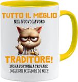 Jungle Mug Afscheidsmok voor collega's | grappige mok verraders | afscheidscadeau voor collega's | professionele mok | pensioen cadeau man | grappige mok voor kantoor | collega's cadeau (goud)