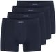 Tom Tailor - Korte boxershorts in een set van 4 - Maat L/6 - blue-dark-solid