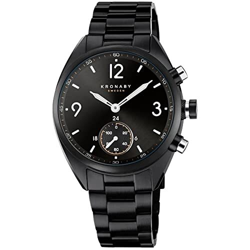 Kronaby S3115/1 Men's Black Apex Hybrid Smartwatch