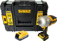 DeWalt DCF 961 NT accu-slagmoersleutel 18 V 1632 Nm 1/2" borstelloos + 1x Powerstack-accu 1,7 Ah + TSTAK