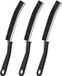 Famanu – Set de 3 brosses multifonctionnelles de nettoyage en profondeur pour salle de bain, cuisine et plus, idéales pour nettoyer les joints et les coins