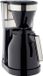 Melitta Café filtre Easy Top Therm II, 1 litre, 1050 W, noir et argent, avec verseuse isotherme, pour 12 tasses
