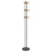 EGLO Chieveley vloerlamp E27 94W Zwart/Bruin