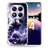 Cokitec Xiaomi Redmi Note 14 Pro 5G Manga Jujustu Kaisen Gojo Saturo Versterkte hoes
