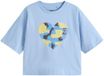 Next - Meisjes - T-shirt met hartlovertjes - Blauw