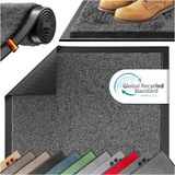 Kesser Schoonloopmat - Antislip deurmat binnen en buiten - Wasbaar tot 30 °C - Bordeauxrood 60x90 cm