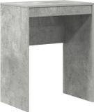 vidaXL Bureau Beton Grijs 60 x 40 x 76 cm