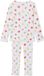 Vertbaudet Set pyjama's voor meisjes met lange mouwen ecru