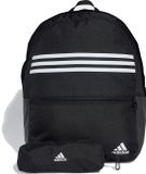 adidas Sportswear Classic Horizontal 3-Stripes Rugzak - Unisex - Zwart