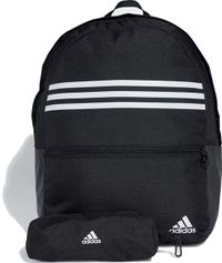 adidas Sportswear Classic Horizontal 3-Stripes Rugzak - Unisex - Zwart