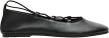 Steve Madden Dames ballerina's Bombshell zwart leder