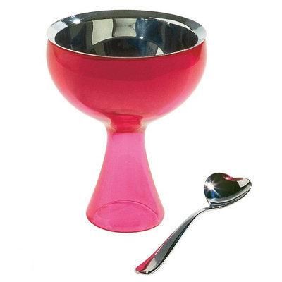 Alessi Dessertbord Dessertschaal met ijslepel - 8003299922789