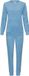 Pastunette Blue Cottage Pyjama Badstof Blauw Maat 40