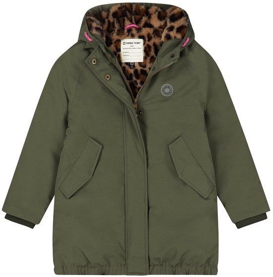 Tumble 'n Dry Tumble & Dry winterjas meisjes - groen - maat 110