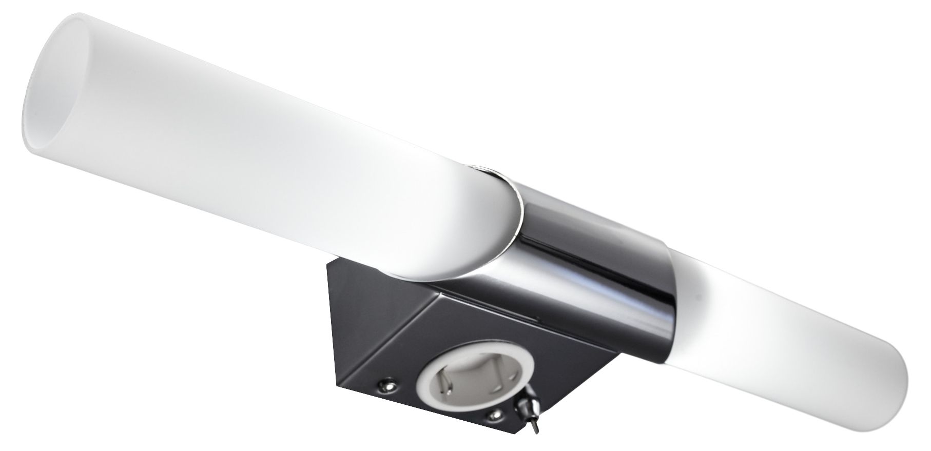 B.K.Licht LED Spiegellamp - 44.5cm - Chroom - 3000K - E14 - 2x 470 Lumen