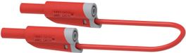 Electro PJP Electro Meetsnoer Banaanstekker 4 mm 1.00 m Rood