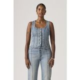 Levi's Sculpted Top Taille : M | Débardeur Outlet | Femme | Bleu