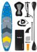 Rebel RBA-4501 SUP-planche à pagaie avec accessoires, 350 cm, 140 kg, bleu
