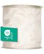 Halbach Seidenbänder Premium cadeaulint met draadrand, breedte 100 mm, lengte 25 m, Öko-Tex 100 gecertificeerd lint, taftband Made in Germany, kleur: crème