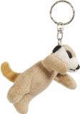 Nature Planet sleutelhanger Stokstaartje - 6 cm - pluche - knuffel sleutelhangers